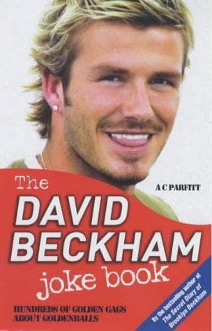 Tapa de The David Beckham Joke Book