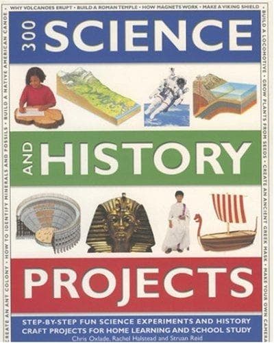 Tapa de 300 Science and History Projects