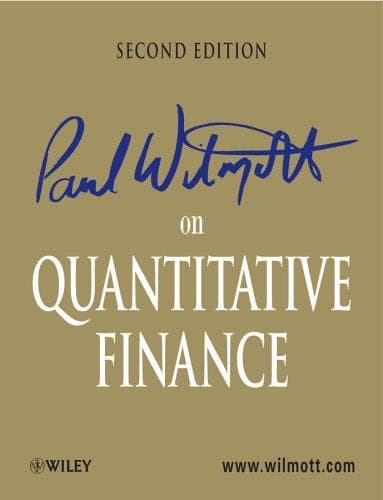 Tapa de Paul Wilmott on quantitative finance