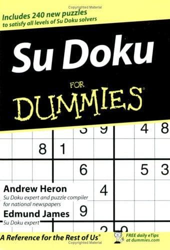 Tapa de Su doku for dummies
