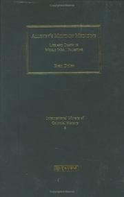 Tapa de Allenby's Military Medicine