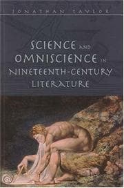 Tapa de Science and omniscience in nineteenth century literature
