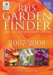 Tapa de RHS Garden Finder 2007-2008 (Rhs Garden Finder (Royal Horticultural Society))