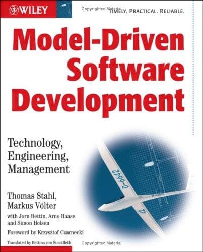 Tapa de Model-driven software development