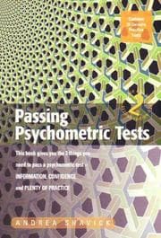 Tapa de Passing Psychometric Tests