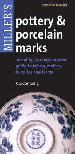 Tapa de Miller's Pottery & Porcelain Marks