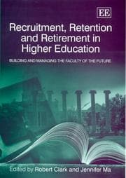 Tapa de Recruitment, retention, and retirement in higher education