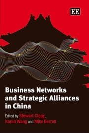 Tapa de Business networks and strategic alliances in China