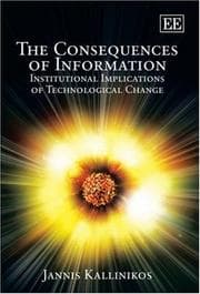 Tapa de The Consequences of Information