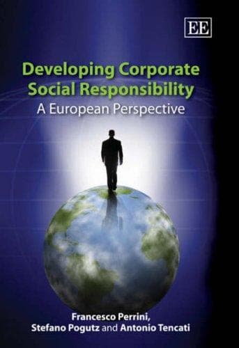 Tapa de Developing corporate social responsibility
