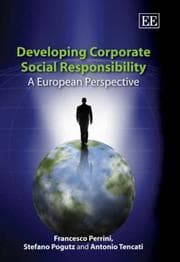 Tapa de Developing corporate social responsibility