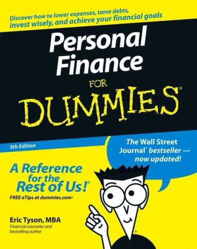 Tapa de Personal Finance For Dummies