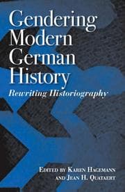 Tapa de Gendering modern German history