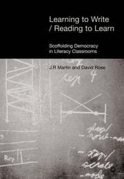 Tapa de Learning to Write - Reading to Learn
