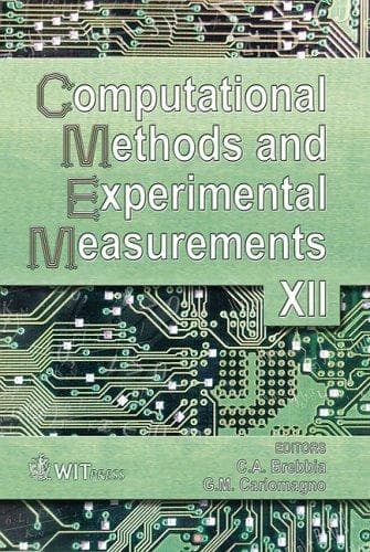 Tapa de Computational Methods And Experimental Measurements (Computational Engineering)