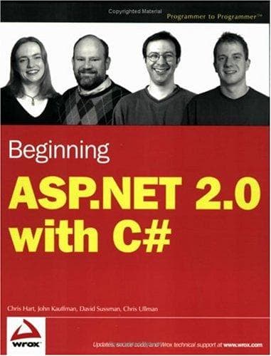 Tapa de Beginning ASP.NET 2.0 with C# (Wrox Beginning Guides)