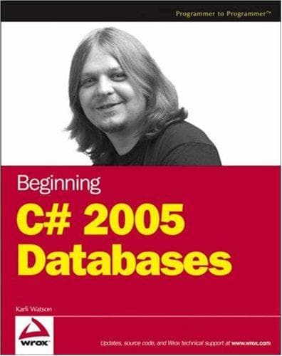 Tapa de Beginning C# 2005 Databases (Programmer to Programmer)