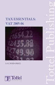 Tapa de Tottel's Tax Essentials