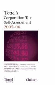 Tapa de Tottel's Corporation Tax Self Assessment 2005-06