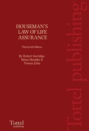 Tapa de Houseman's law of life assurance