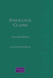 Tapa de Insurance Claims