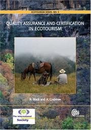 Tapa de Quality assurance and certification in ecotourism