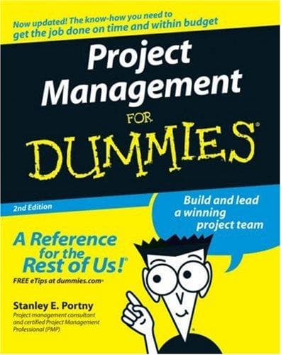 Tapa de Project Management For Dummies