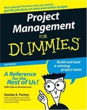 Tapa de Project Management For Dummies