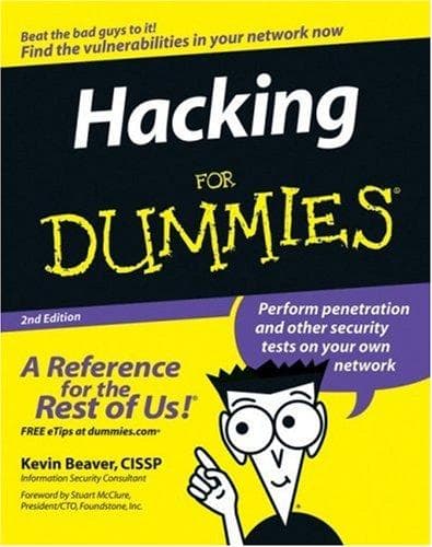 Tapa de Hacking for Dummies