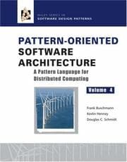 Tapa de Pattern-Oriented Software Architecture