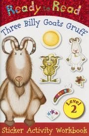 Tapa de Ready to Read Three Billy Goats Gruff Sticker Activity Workbook