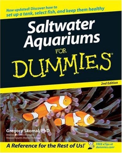 Tapa de Saltwater Aquariums For Dummies