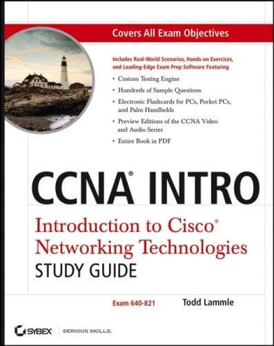 Tapa de CCNA INTRO: Introduction to Cisco Networking Technologies Study Guide
