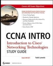 Tapa de CCNA INTRO: Introduction to Cisco Networking Technologies Study Guide