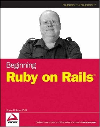 Tapa de Beginning Ruby on Rails (Wrox Beginning Guides)