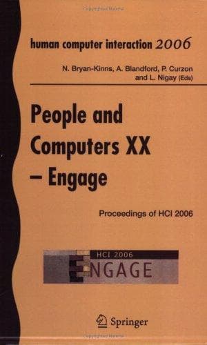 Tapa de People and Computers XX - Engage