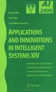 Tapa de Applications and Innovations in Intelligent Systems XIV