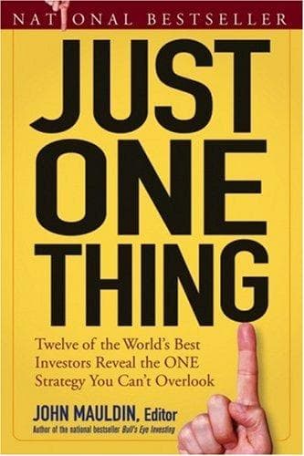 Tapa de Just One Thing