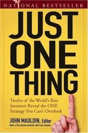 Tapa de Just One Thing
