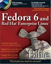 Tapa de Fedora 6 and Red Hat Enterprise Linux Bible