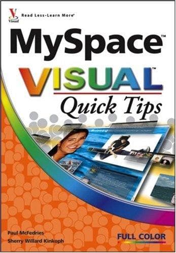 Tapa de MySpace Visual Quick Tips