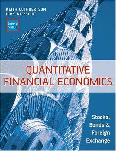 Tapa de Quantitative Financial Economics