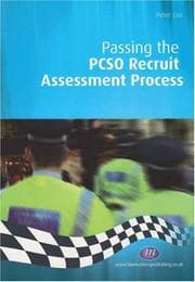 Tapa de Passing the Pcso Recruit Assessment Process (Practical Policing Skills)