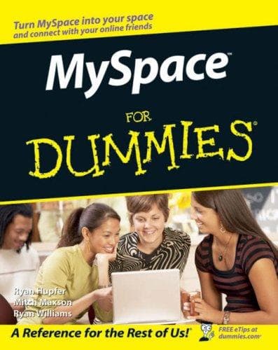 Tapa de MySpace For Dummies (For Dummies (Computers))