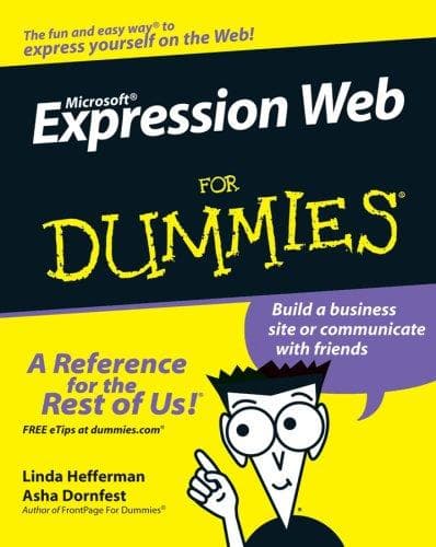 Tapa de Microsoft Expression Web For Dummies