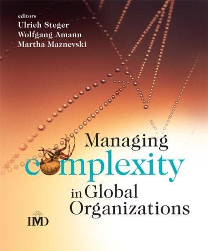 Tapa de Managing Complexity in Global Organizations