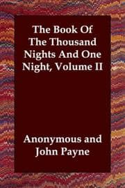 Tapa de The Book Of The Thousand Nights And One Night, Volume II