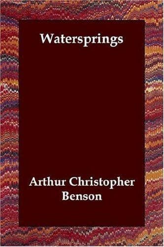 Tapa de Watersprings