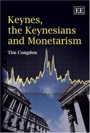 Tapa de Keynes, the Keynesians and Monetarism