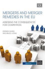 Tapa de Mergers and Merger Remedies in the EU